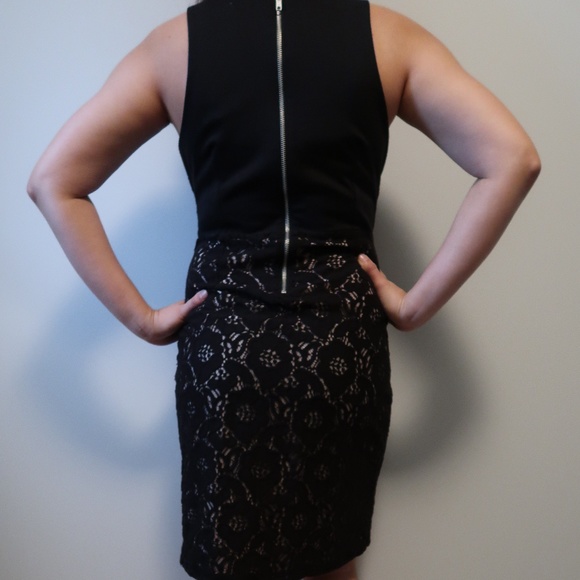 H&M Black Lace Dress Size Medium - Picture 2 of 5